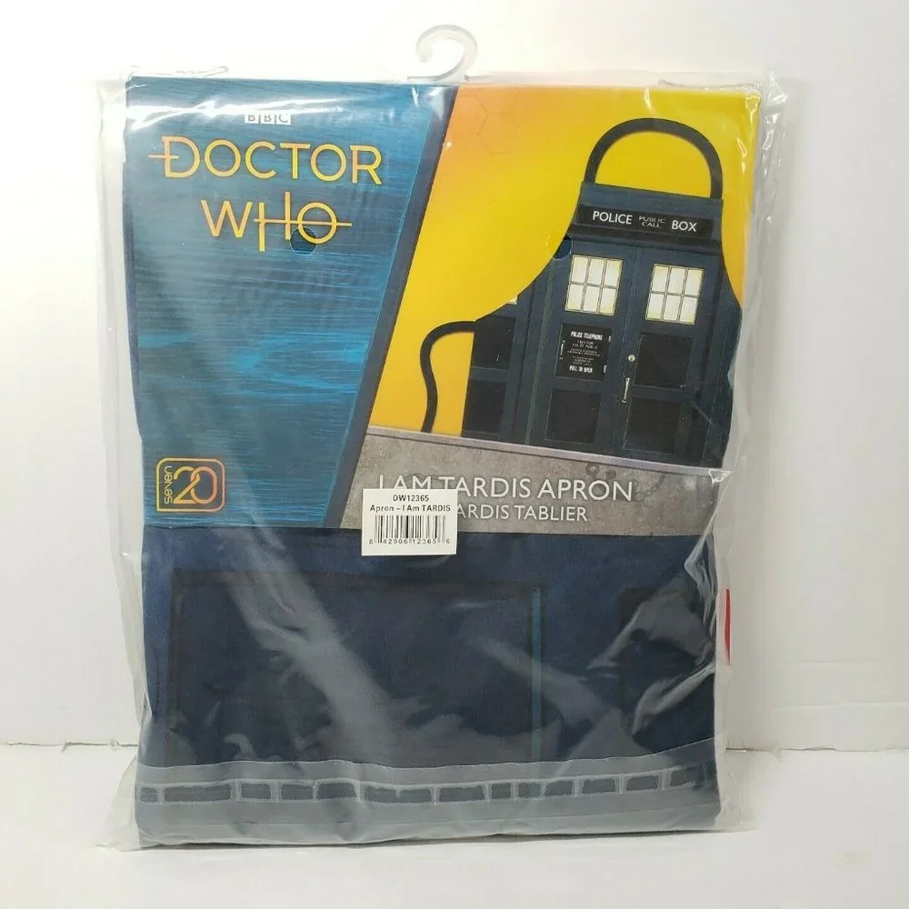 Doctor Who I Am TARDIS Apron BBC